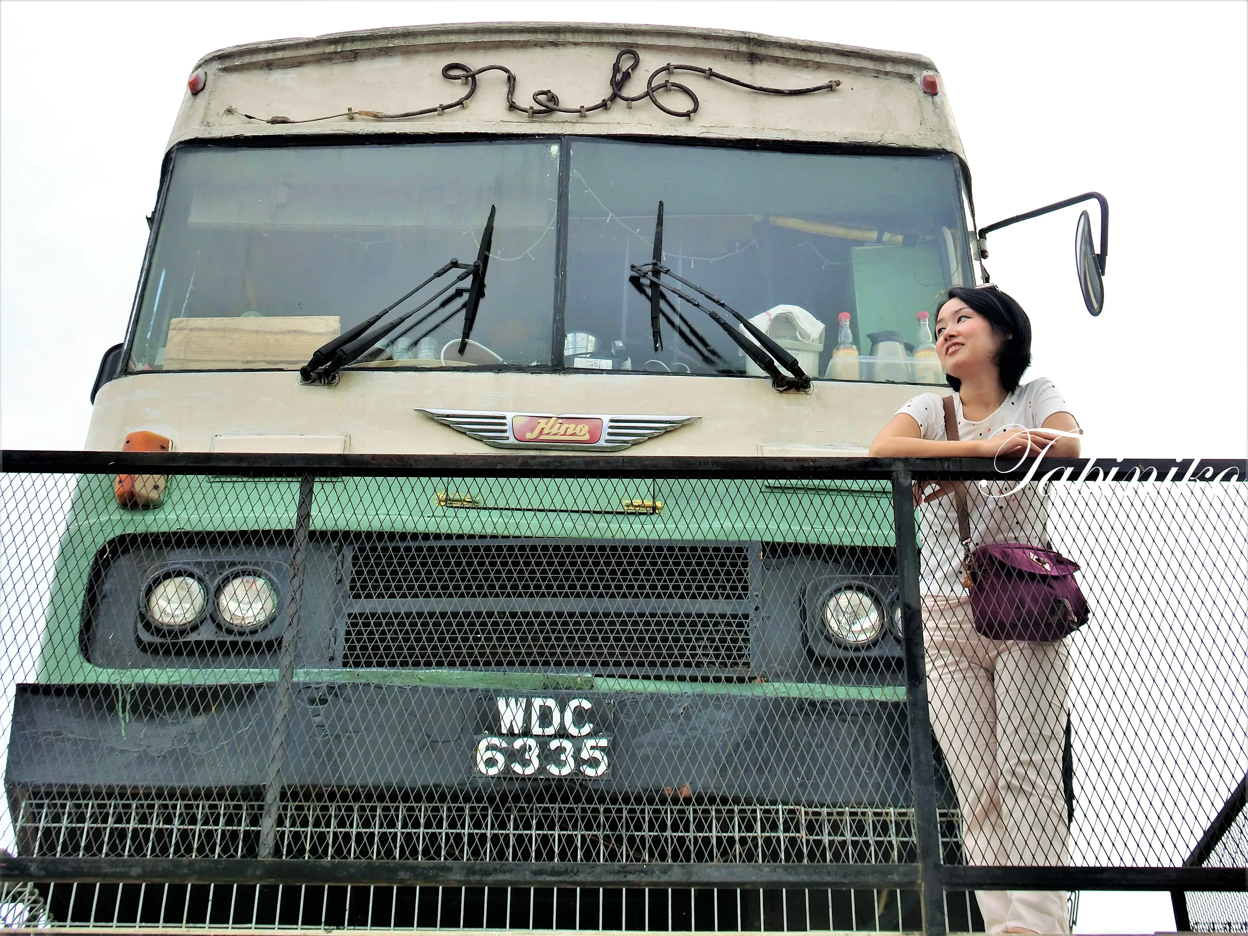 カフェ N.16 Cafe 拾綠號 (Bus Cafe) (バス カフェ) in Sekinchan (セキンチャン )